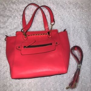 Charming Charlie Red/Orange Handbag/Crossbody